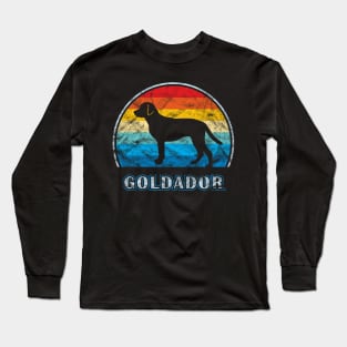 Goldador Vintage Design Dog Long Sleeve T-Shirt